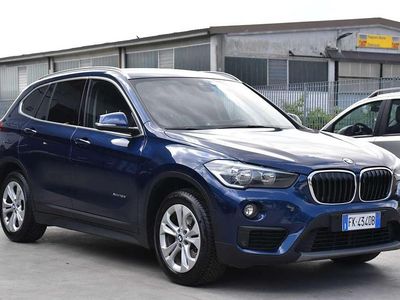 Usata BMW X1 Advantage 150 CV (110 kW) 2017 Blu/azzurro SUV