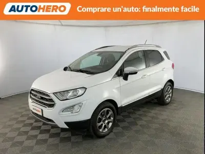 Usata Ford Ecosport Titanium 101 CV (74 kW) 2019 Bianco SUV