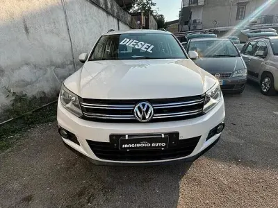 Usata VW Tiguan Trendline 110 CV (80 kW) 2013 Bianco SUV