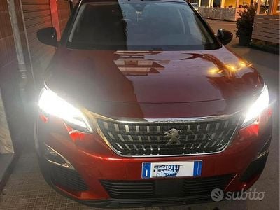 Usata Peugeot 3008 2017 Rosso SUV