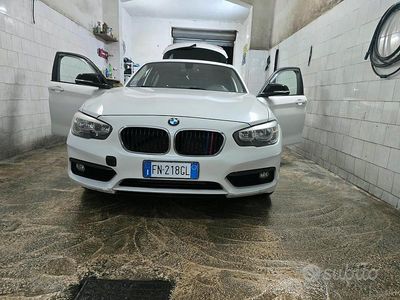Usata BMW 116 116 CV (85 kW) 2018 Bianco Utilitaria