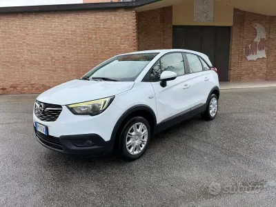 Usata Opel Crossland X Innovation 75 CV (55 kW) 2018 Bianco SUV