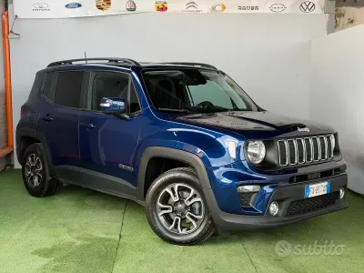 Gebraucht Jeep Renegade Longitude 120 PS (88 kW) 2019 Blau SUV