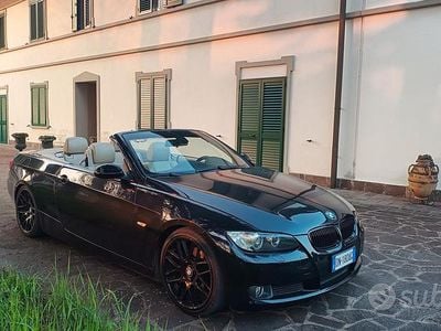 Usata BMW 320 Cabriolet 170 CV (125 kW) 2008 Nero Cabrio