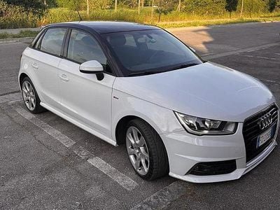 Usata Audi A1 S-Line 90 CV (66 kW) 2016 Bianco Utilitaria