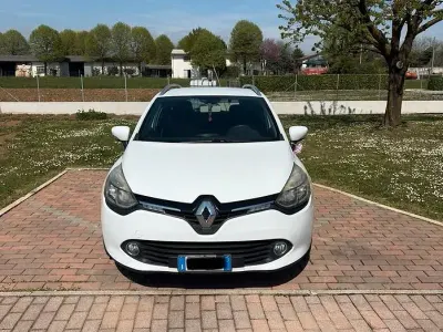 Usata Renault Clio 73 CV (53 kW) 2014 Bianco Station wagon
