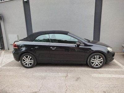Usata VW Golf Cabriolet 105 CV (77 kW) 2014 Nero Cabrio