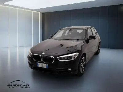 Usata BMW 118 Sport Line 150 CV (110 kW) 2019 Nero Utilitaria