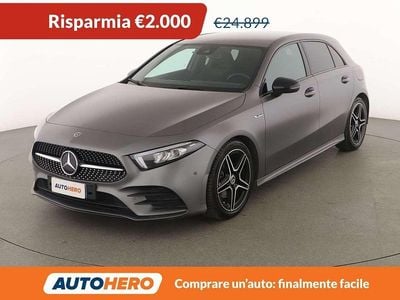 Usata Mercedes A180 Premium 116 CV (85 kW) 2019 Grigio Berlina