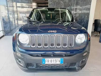 Usata Jeep Renegade Limited 140 CV (102 kW) 2018 Blu SUV