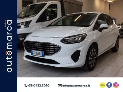 Usata Ford Fiesta Titanium 75 CV (55 kW) 2024 Bianco Berlina