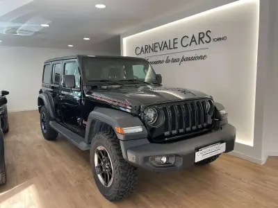 Usata Jeep Wrangler Unlimited Rubicon 200 CV (147 kW) 2020 Nero SUV