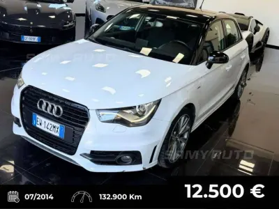 Usata Audi A1 Sportback S-Line 90 CV (66 kW) 2014 Bianco Utilitaria