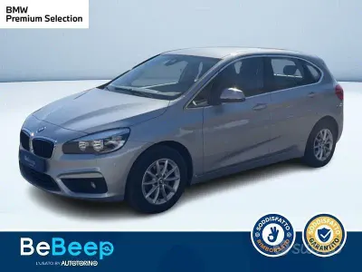 Usata BMW 216 Active Tourer Advantage 116 CV (85 kW) 2017 Grigio metallizzato Monovolume