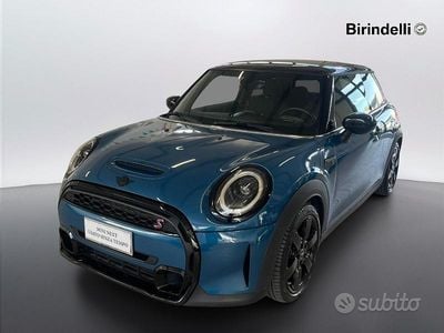 Usata Mini Cooper S Classic 178 CV (130 kW) 2022 Blu Utilitaria