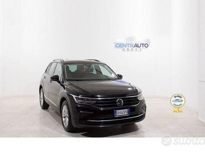 Usata VW Tiguan Life 150 CV (110 kW) 2021 Nero SUV
