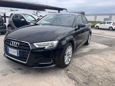 Usata Audi A3 Ambiente 116 CV (85 kW) 2018 Nero Berlina