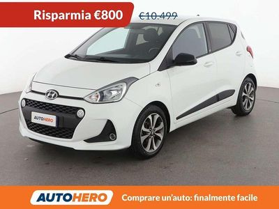 Usata Hyundai i10 67 CV (49 kW) 2018 Bianco Utilitaria