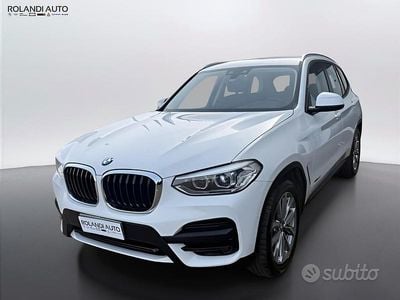 Usata BMW X3 Advantage 190 CV (139 kW) 2018 Bianco SUV
