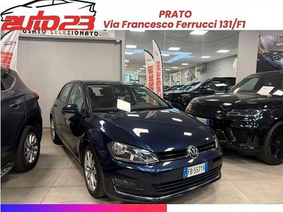 Usata VW Golf VII Executive 110 CV (80 kW) 2016 Blu Berlina