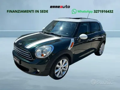 Usata Mini Cooper D Countryman 111 CV (81 kW) 2012 Verde SUV
