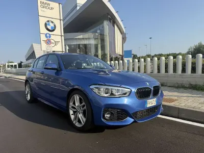 Usata BMW 118 M Sport 150 CV (110 kW) 2017 Blu/azzurro Berlina
