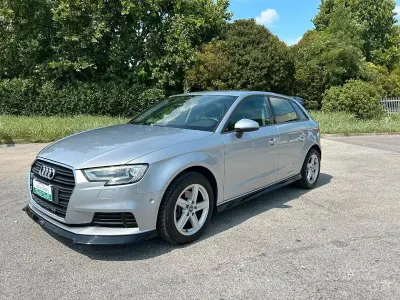 Usata Audi A3 Ambiente 150 CV (110 kW) 2017 Grigio Berlina