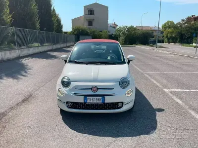 Usata Fiat 500C Lounge 69 CV (50 kW) 2019 Bianco Cabrio