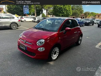Usata Fiat 500 Pop 69 CV (50 kW) 2018 Rosso Berlina