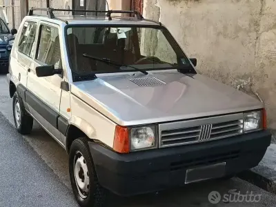 Usata Fiat Panda 4x4 Club 54 CV (39 kW) 1997 Grigio Utilitaria