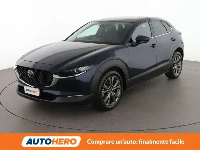 Usata Mazda CX-30 Exclusive 186 CV (136 kW) 2021 Blu/azzurro SUV