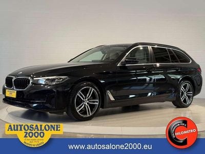 Usata BMW 518 Luxury Line 150 CV (110 kW) 2022 Nero Station wagon