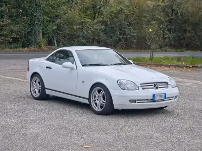 Gebraucht Mercedes SLK200 192 PS (141 kW) 1997 Weiß Cabrio