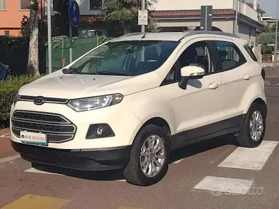 Usata Ford Ecosport Titanium 91 CV (66 kW) 2015 Bianco SUV