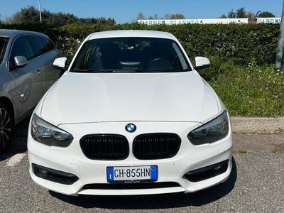 Usata BMW 116 Advantage 116 CV (85 kW) 2017 Bianco Utilitaria
