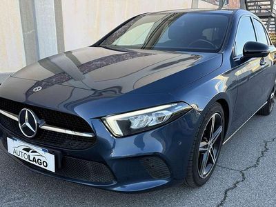 Usata Mercedes A180 Edition 116 CV (85 kW) 2021 Blu/azzurro Berlina
