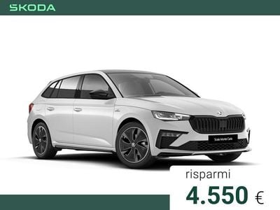 Nuova Skoda Scala Monte Carlo 150 CV (110 kW) 2026 Bianco luna metallizzato Utilitaria