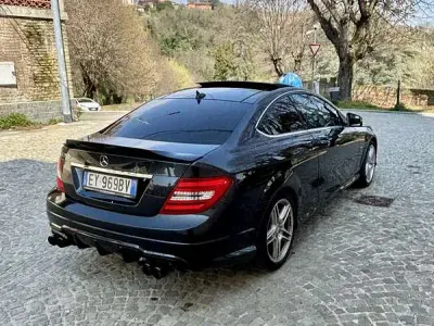 Usata Mercedes C250 Avantgarde 204 CV (150 kW) 2013 Nero Coupé