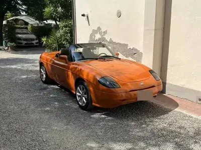 Usata Fiat Barchetta 131 CV (96 kW) 1996 Arancione Cabrio