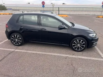 Usata VW Golf VII 115 CV (84 kW) 2020 Nero Berlina