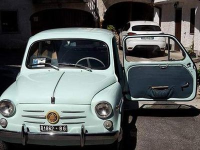 Usata Fiat 600 1960 Verde Utilitaria