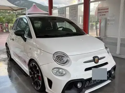 Usata Fiat 500 Abarth 135 CV (99 kW) 2009 Bianco Cabrio