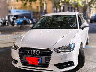 Usata Audi A3 Ambiente 110 CV (80 kW) 2016 Bianco Berlina