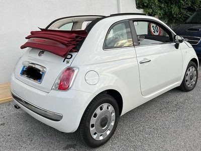 Usata Fiat 500 2015 Bianco Cabrio