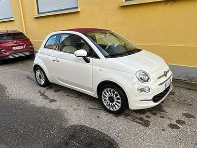 Usata Fiat 500C Lounge 69 CV (50 kW) 2016 Bianco Cabrio