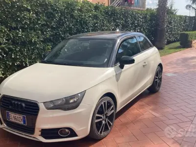 Usata Audi A1 90 CV (66 kW) 2013 Bianco Utilitaria