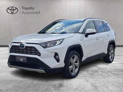 Usata Toyota RAV4 Hybrid 218 CV (160 kW) 2021 Bianco SUV