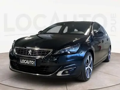 Usata Peugeot 308 SW GT-line 120 CV (88 kW) 2017 Nero Station wagon