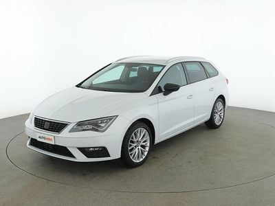 Usata Seat Leon Style 116 CV (85 kW) 2018 Bianco Station wagon