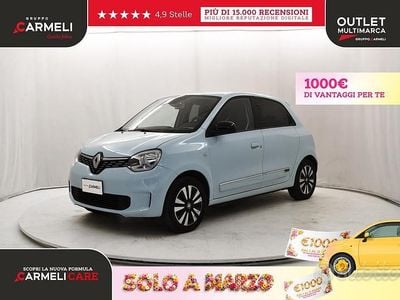 Usata Renault Twingo Techno 60 kW (82 CV) 2022 Blu shopping Utilitaria
